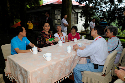 Tea with the Princess of Tonga